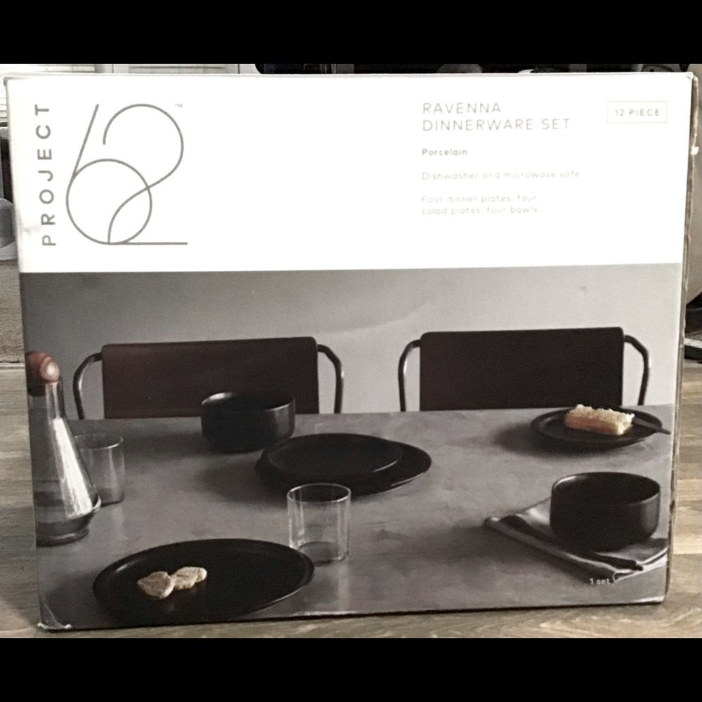 12pc Stoneware Revenna Dinnerware Set - Project 62